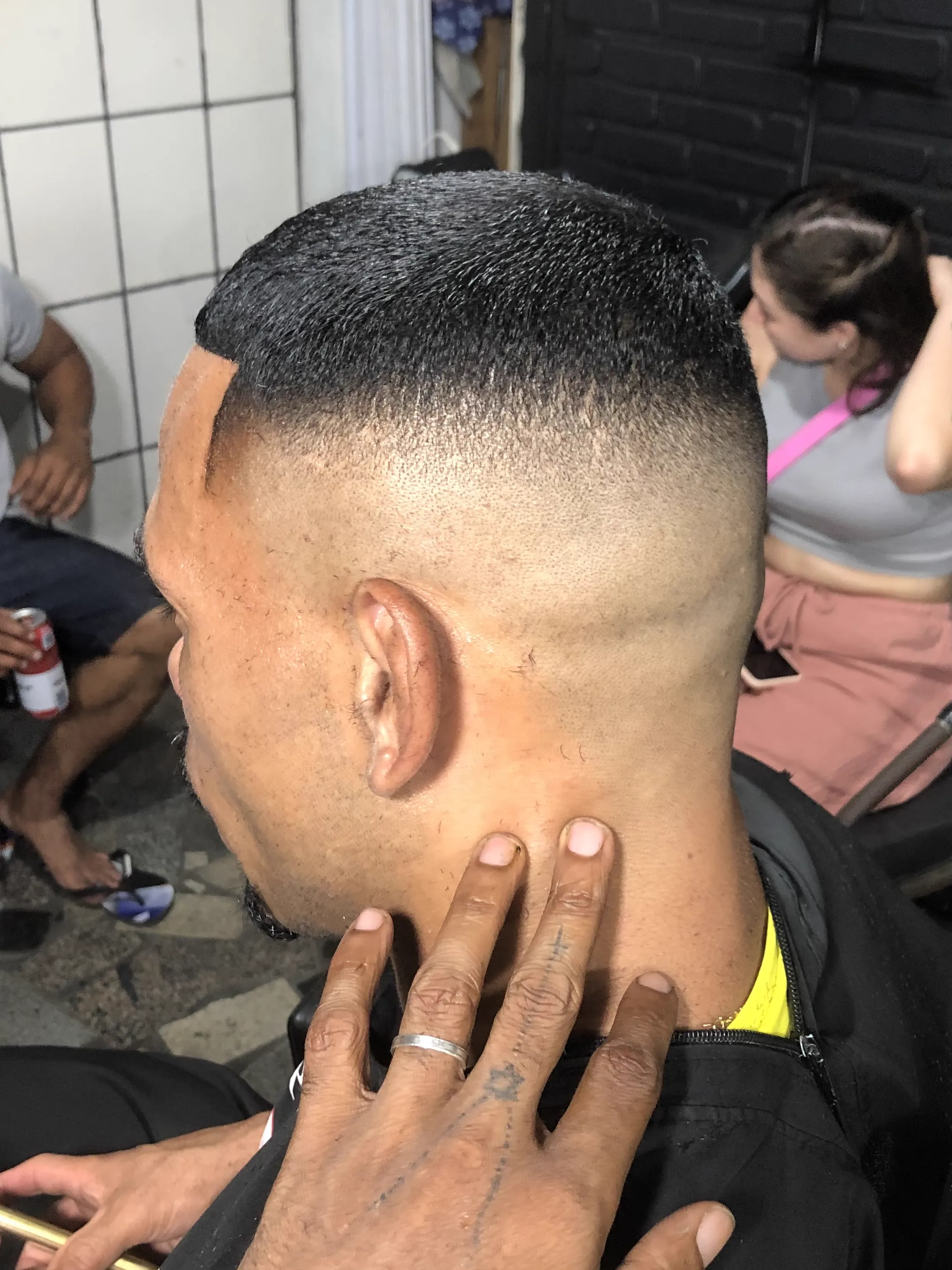 High fade com pigmentação